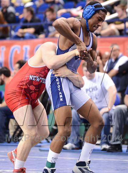 Thumbnail 1 in NCHSAA Individual Wrestling (2A, 3A and 4A 2nd Consolation Round)  photogallery.