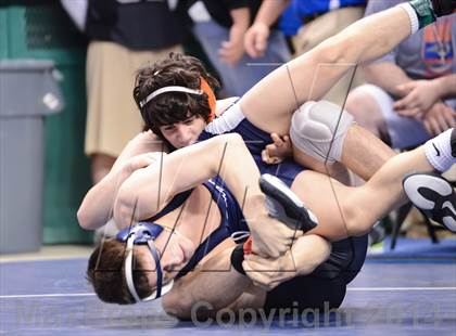 Thumbnail 2 in NCHSAA Individual Wrestling (2A, 3A and 4A 2nd Consolation Round)  photogallery.