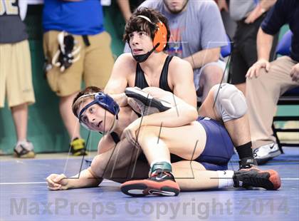 Thumbnail 2 in NCHSAA Individual Wrestling (2A, 3A and 4A 2nd Consolation Round)  photogallery.