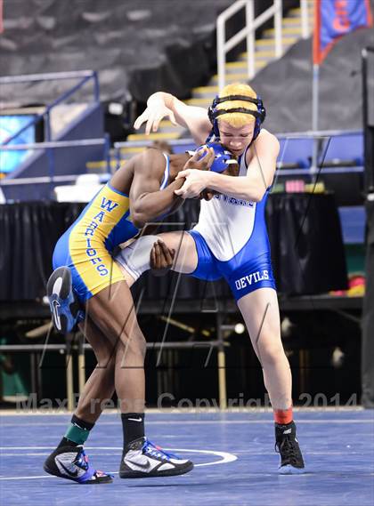 Thumbnail 2 in NCHSAA Individual Wrestling (2A, 3A and 4A 2nd Consolation Round)  photogallery.