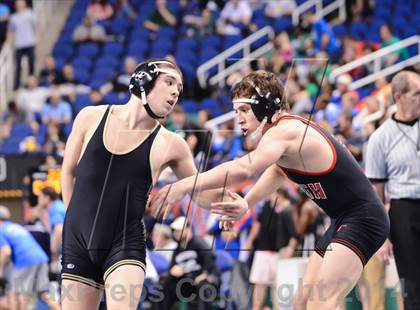 Thumbnail 2 in NCHSAA Individual Wrestling (2A, 3A and 4A 2nd Consolation Round)  photogallery.