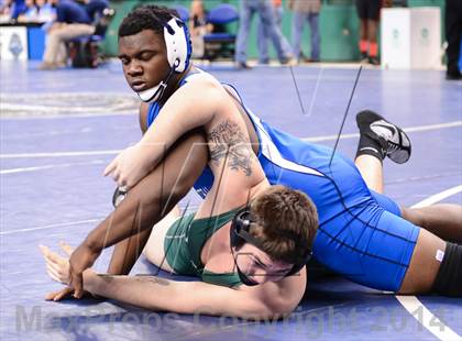 Thumbnail 3 in NCHSAA Individual Wrestling (2A, 3A and 4A 2nd Consolation Round)  photogallery.