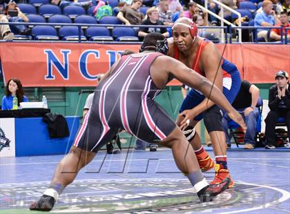Thumbnail 1 in NCHSAA Individual Wrestling (2A, 3A and 4A 2nd Consolation Round)  photogallery.