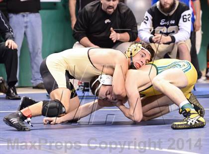 Thumbnail 2 in NCHSAA Individual Wrestling (2A, 3A and 4A 2nd Consolation Round)  photogallery.