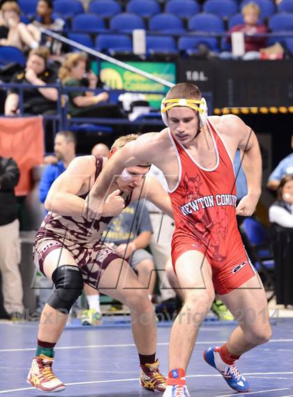 Thumbnail 3 in NCHSAA Individual Wrestling (2A, 3A and 4A 2nd Consolation Round)  photogallery.