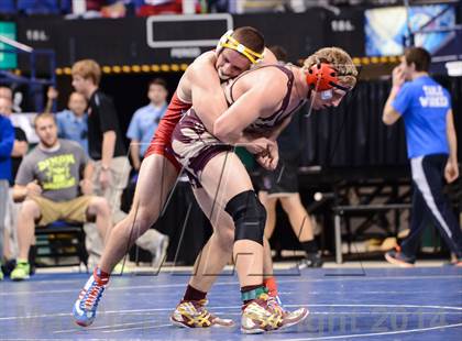 Thumbnail 2 in NCHSAA Individual Wrestling (2A, 3A and 4A 2nd Consolation Round)  photogallery.