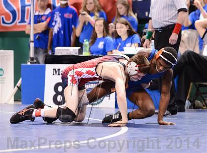 Thumbnail 3 in NCHSAA Individual Wrestling (2A, 3A and 4A 2nd Consolation Round)  photogallery.