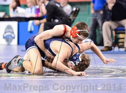 Thumbnail 2 in NCHSAA Individual Wrestling (2A, 3A and 4A 2nd Consolation Round)  photogallery.