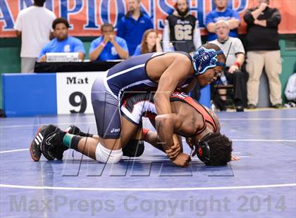Thumbnail 1 in NCHSAA Individual Wrestling (2A, 3A and 4A 2nd Consolation Round)  photogallery.