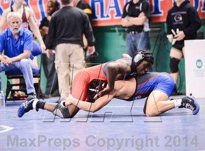 Thumbnail 2 in NCHSAA Individual Wrestling (2A, 3A and 4A 2nd Consolation Round)  photogallery.