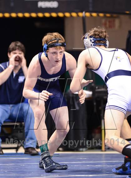 Thumbnail 3 in NCHSAA Individual Wrestling (2A, 3A and 4A 2nd Consolation Round)  photogallery.