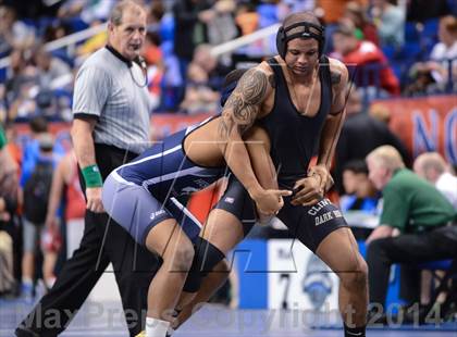 Thumbnail 1 in NCHSAA Individual Wrestling (2A, 3A and 4A 2nd Consolation Round)  photogallery.