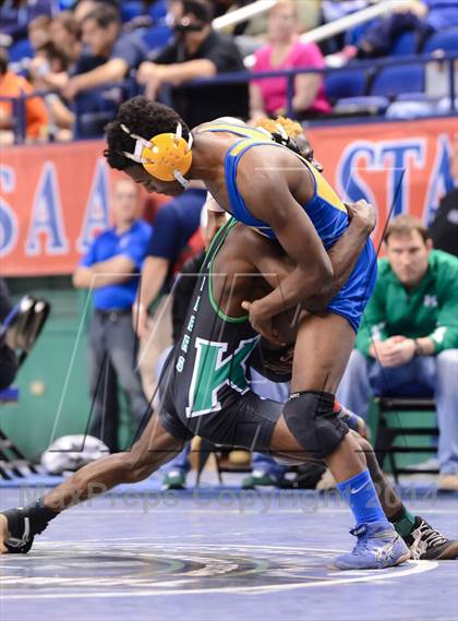 Thumbnail 3 in NCHSAA Individual Wrestling (2A, 3A and 4A 2nd Consolation Round)  photogallery.