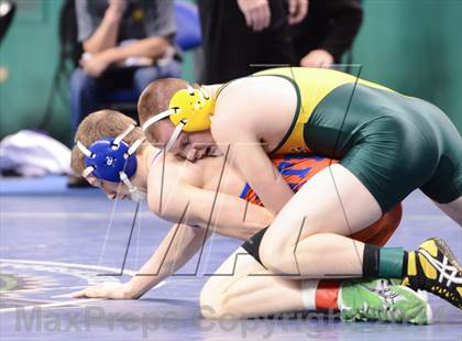 Thumbnail 1 in NCHSAA Individual Wrestling (2A, 3A and 4A 2nd Consolation Round)  photogallery.