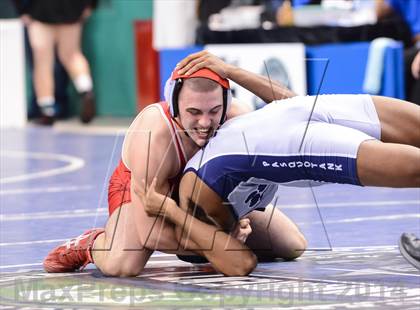 Thumbnail 2 in NCHSAA Individual Wrestling (2A, 3A and 4A 2nd Consolation Round)  photogallery.