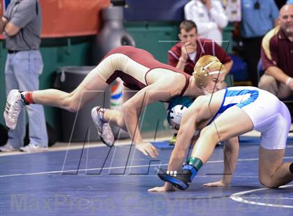 Thumbnail 2 in NCHSAA Individual Wrestling (2A, 3A and 4A 2nd Consolation Round)  photogallery.