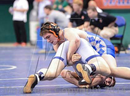 Thumbnail 3 in NCHSAA Individual Wrestling (2A, 3A and 4A 2nd Consolation Round)  photogallery.