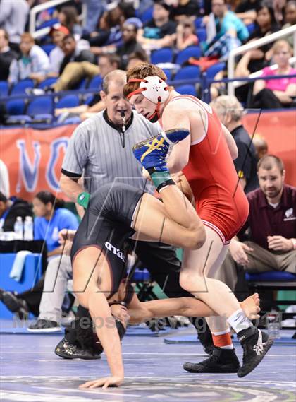 Thumbnail 3 in NCHSAA Individual Wrestling (2A, 3A and 4A 2nd Consolation Round)  photogallery.