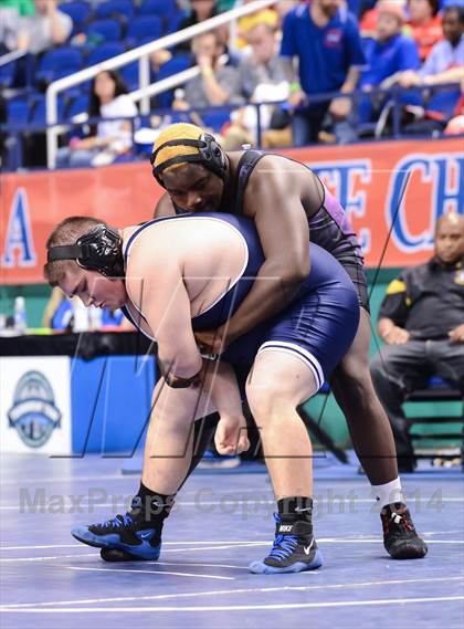 Thumbnail 2 in NCHSAA Individual Wrestling (2A, 3A and 4A 2nd Consolation Round)  photogallery.