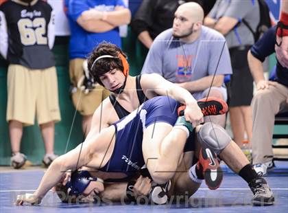 Thumbnail 3 in NCHSAA Individual Wrestling (2A, 3A and 4A 2nd Consolation Round)  photogallery.