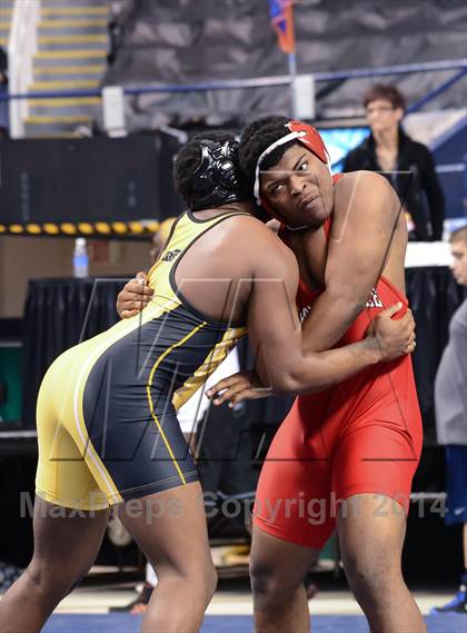 Thumbnail 3 in NCHSAA Individual Wrestling (2A, 3A and 4A 2nd Consolation Round)  photogallery.