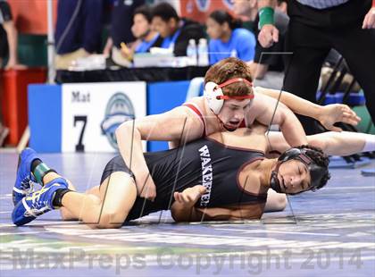 Thumbnail 2 in NCHSAA Individual Wrestling (2A, 3A and 4A 2nd Consolation Round)  photogallery.