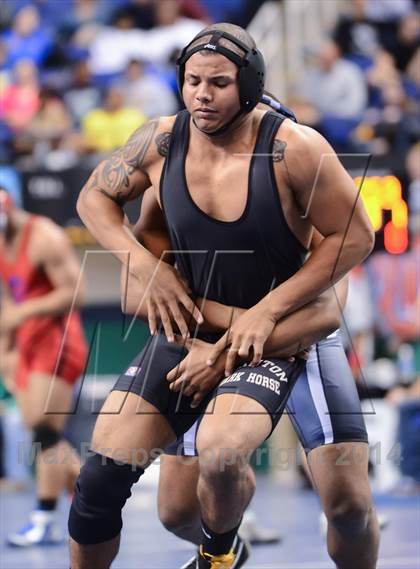 Thumbnail 3 in NCHSAA Individual Wrestling (2A, 3A and 4A 2nd Consolation Round)  photogallery.