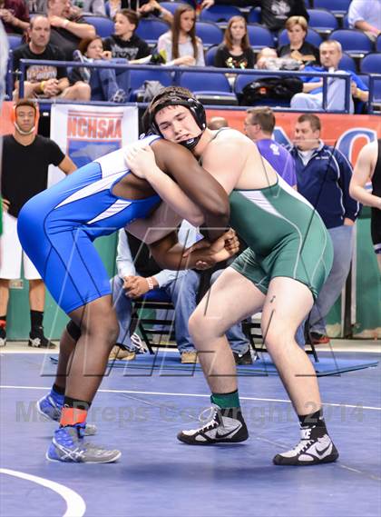 Thumbnail 2 in NCHSAA Individual Wrestling (2A, 3A and 4A 2nd Consolation Round)  photogallery.