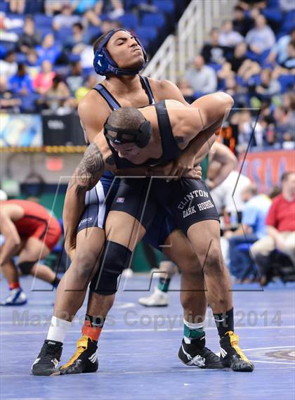 Thumbnail 1 in NCHSAA Individual Wrestling (2A, 3A and 4A 2nd Consolation Round)  photogallery.