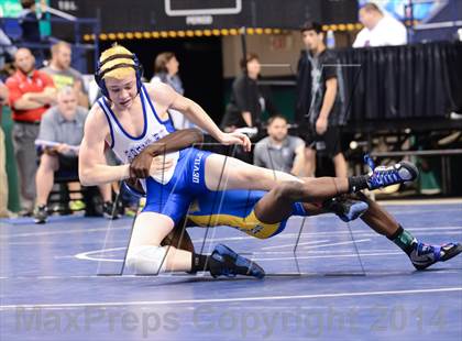 Thumbnail 3 in NCHSAA Individual Wrestling (2A, 3A and 4A 2nd Consolation Round)  photogallery.