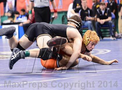 Thumbnail 2 in NCHSAA Individual Wrestling (2A, 3A and 4A 2nd Consolation Round)  photogallery.