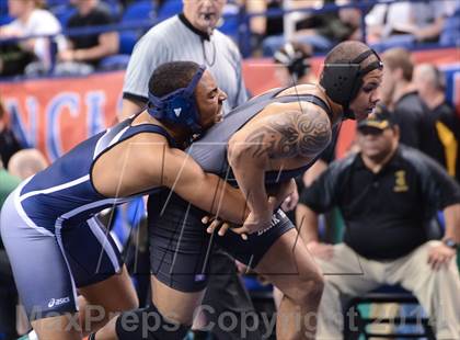 Thumbnail 3 in NCHSAA Individual Wrestling (2A, 3A and 4A 2nd Consolation Round)  photogallery.
