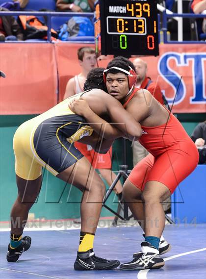 Thumbnail 1 in NCHSAA Individual Wrestling (2A, 3A and 4A 2nd Consolation Round)  photogallery.