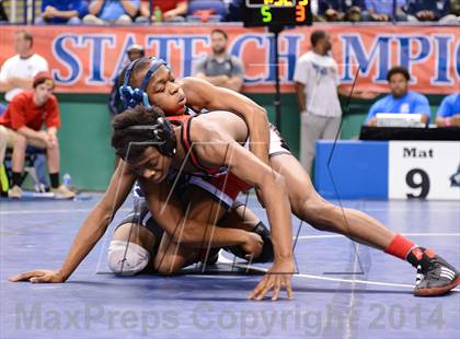 Thumbnail 3 in NCHSAA Individual Wrestling (2A, 3A and 4A 2nd Consolation Round)  photogallery.