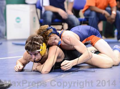 Thumbnail 2 in NCHSAA Individual Wrestling (2A, 3A and 4A 2nd Consolation Round)  photogallery.