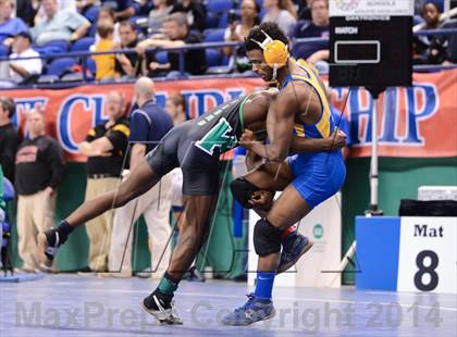 Thumbnail 1 in NCHSAA Individual Wrestling (2A, 3A and 4A 2nd Consolation Round)  photogallery.