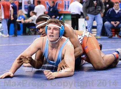 Thumbnail 3 in NCHSAA Individual Wrestling (2A, 3A and 4A 2nd Consolation Round)  photogallery.