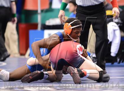 Thumbnail 1 in NCHSAA Individual Wrestling (2A, 3A and 4A 2nd Consolation Round)  photogallery.