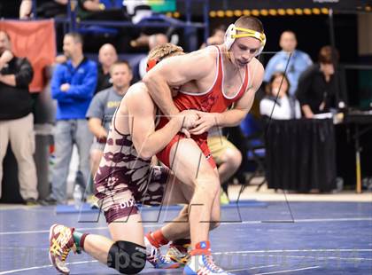 Thumbnail 2 in NCHSAA Individual Wrestling (2A, 3A and 4A 2nd Consolation Round)  photogallery.