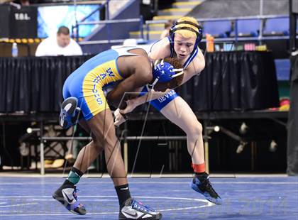 Thumbnail 1 in NCHSAA Individual Wrestling (2A, 3A and 4A 2nd Consolation Round)  photogallery.