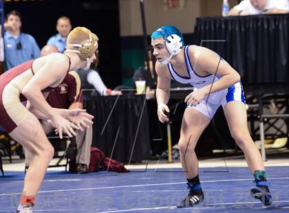 Thumbnail 3 in NCHSAA Individual Wrestling (2A, 3A and 4A 2nd Consolation Round)  photogallery.