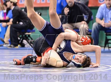 Thumbnail 1 in NCHSAA Individual Wrestling (2A, 3A and 4A 2nd Consolation Round)  photogallery.
