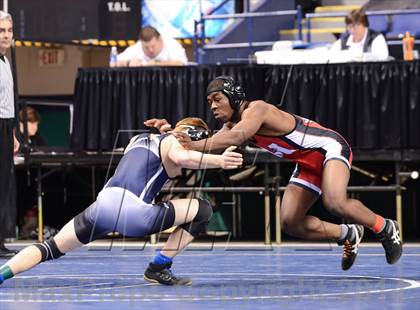 Thumbnail 1 in NCHSAA Individual Wrestling (2A, 3A and 4A 2nd Consolation Round)  photogallery.