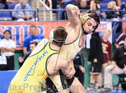 Thumbnail 3 in NCHSAA Individual Wrestling (2A, 3A and 4A 2nd Consolation Round)  photogallery.