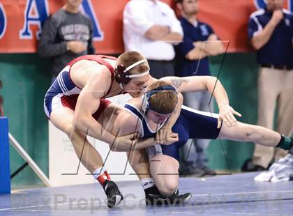 Thumbnail 1 in NCHSAA Individual Wrestling (2A, 3A and 4A 2nd Consolation Round)  photogallery.