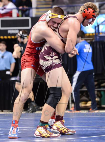 Thumbnail 3 in NCHSAA Individual Wrestling (2A, 3A and 4A 2nd Consolation Round)  photogallery.