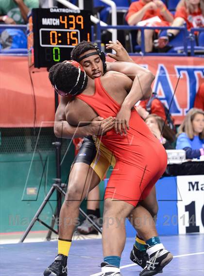 Thumbnail 3 in NCHSAA Individual Wrestling (2A, 3A and 4A 2nd Consolation Round)  photogallery.