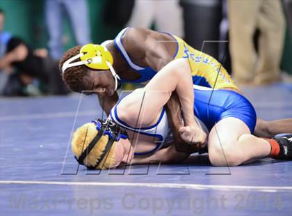 Thumbnail 2 in NCHSAA Individual Wrestling (2A, 3A and 4A 2nd Consolation Round)  photogallery.