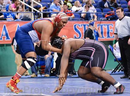 Thumbnail 3 in NCHSAA Individual Wrestling (2A, 3A and 4A 2nd Consolation Round)  photogallery.