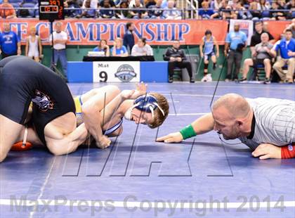 Thumbnail 2 in NCHSAA Individual Wrestling (2A, 3A and 4A 2nd Consolation Round)  photogallery.